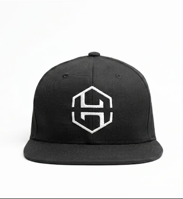 Black HALA Genesis cap with a white HALA mark
